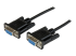 SCNM9FF2MBK - StarTech.com 2m Black DB9 RS232 Serial Null Modem Cable F/F - Right-angle