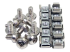 CABSCREWM62 - StarTech.com M6 Screws and Cage Nuts - Front