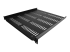 SHELF-1U-20-FIXED-V - StarTech.com 1U Vented Server Rack Cabinet Shelf, 20in Deep Fixed Cantilever Tray, Rackmount Shelf for 19" AV/Data/Network Equipment Enclosure w/ Cage Nuts & Screws, 55lbs Weight Capacity - Right-angle