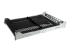 UNISLDSHF19M - StarTech.com 2U Vented Sliding Server Rack Shelf w/ Cable Management Arm - Left-angle