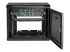 RK9WALM - StarTech.com 2 Post 9U 19" Wall Mount Network Cabinet, Adjustable Depth 6-15" Locking IT Switch Depth Enclosure, Vented Computer/Electronics Equipment Data Rack w/ Shelf + Hook & Loop Tape - Front