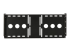 RKLCDBK - StarTech.com 4U Universal VESA LCD Monitor Mounting Bracket for 19-inch Rack or Cabinet - Back