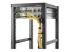 CMHOOK1UN - StarTech.com 1U Vertical 1.8 x 3.9in Server Rack Cable Management D-Ring Hook w/ Flexible Opening - Right-angle