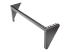 RK219WALLV - StarTech.com 2U Vertical Wall Mount Patch Panel Bracket - Back