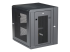 RK12WALHM - StarTech.com 12U 19" Wall Mount Network Cabinet, 16" Deep Hinged Locking IT Network Switch Depth Enclosure, Vented Computer Equipment Data Rack with Shelf & Flexible Side Panels, Assembled - Right-angle