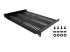 SHELF-1U-12-FIXED-V - StarTech.com 1U Vented Server Rack Cabinet Shelf, 12in Deep Fixed Cantilever Tray, Rackmount Shelf for 19" AV/Data/Network Equipment Enclosure w/ Cage Nuts & Screws, 55lbs Weight Capacity - Right-angle