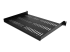 SHELF-1U-12-FIXED-V - StarTech.com 1U Vented Server Rack Cabinet Shelf, 12in Deep Fixed Cantilever Tray, Rackmount Shelf for 19" AV/Data/Network Equipment Enclosure w/ Cage Nuts & Screws, 55lbs Weight Capacity - Back