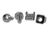 CABSCREWM62 - StarTech.com M6 Screws and Cage Nuts - Multi-angle