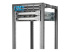 4POSTRACK25U - StarTech.com 25U 19" Open Frame Server Rack, 4 Post Adjustable Depth 22-40" Mobile, Free Standing Rolling Network/Computer Equipment Data Rack, Dell PowerEdge, HP ProLiant ThinkServer - Close up