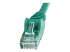 N6PATCH75GN - StarTech.com 75ft CAT6 Ethernet Cable, 10 Gigabit Snagless RJ45 650MHz 100W PoE Patch Cord, CAT 6 10GbE UTP Network Cable w/Strain Relief, Green, Fluke Tested/Wiring is UL Certified/TIA - Close up