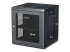 RK12WALHM - StarTech.com 12U 19" Wall Mount Network Cabinet, 16" Deep Hinged Locking IT Network Switch Depth Enclosure, Vented Computer Equipment Data Rack with Shelf & Flexible Side Panels, Assembled - Right-angle
