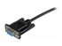 SCNM9FF1MBK - StarTech.com 1m Black DB9 RS232 Serial Null Modem Cable F/F - Close up
