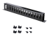 CMDUCT1UX - StarTech.com 1U Horizontal Finger Duct Rack Cable Management Panel with Cover - Right-angle