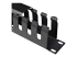 CMDUCT1UX - StarTech.com 1U Horizontal Finger Duct Rack Cable Management Panel with Cover - Close up