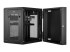 RK12WALHM - StarTech.com 12U 19" Wall Mount Network Cabinet, 16" Deep Hinged Locking IT Network Switch Depth Enclosure, Vented Computer Equipment Data Rack with Shelf & Flexible Side Panels, Assembled - Left-angle
