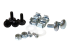 ADJDINKIT - StarTech.com 2U DIN Rail Kit for Standard 19" Rack - Front